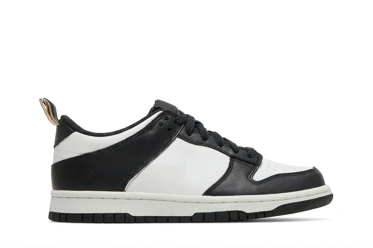 Black/White Metallic